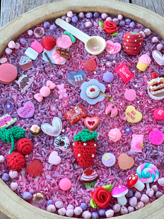 Valentines sensory kit