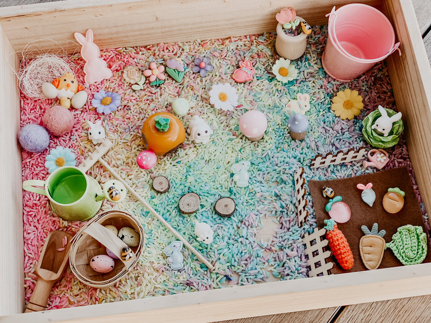 Easter Collection: Little easter garden sensory kit