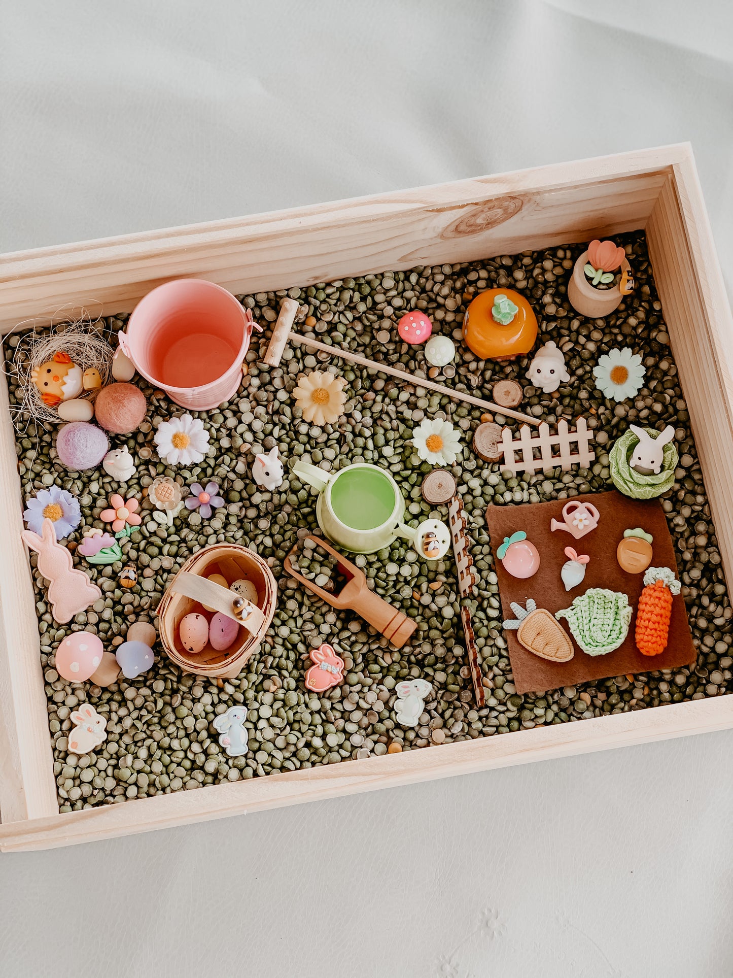 Easter Collection: Little easter garden sensory kit