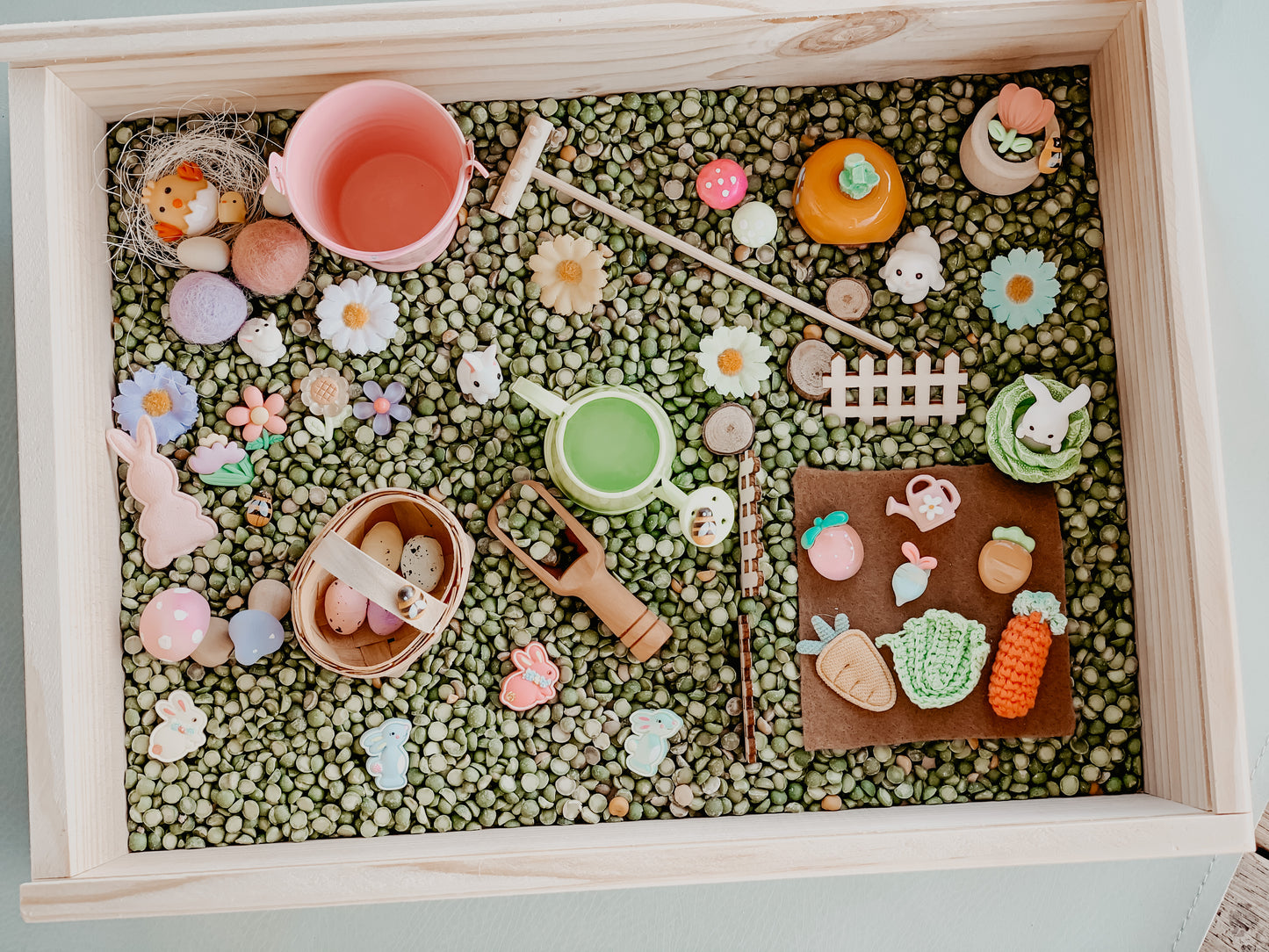 Easter Collection: Little easter garden sensory kit