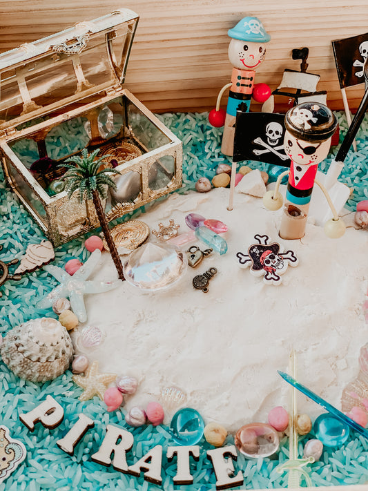 Pirate Island sensory kit