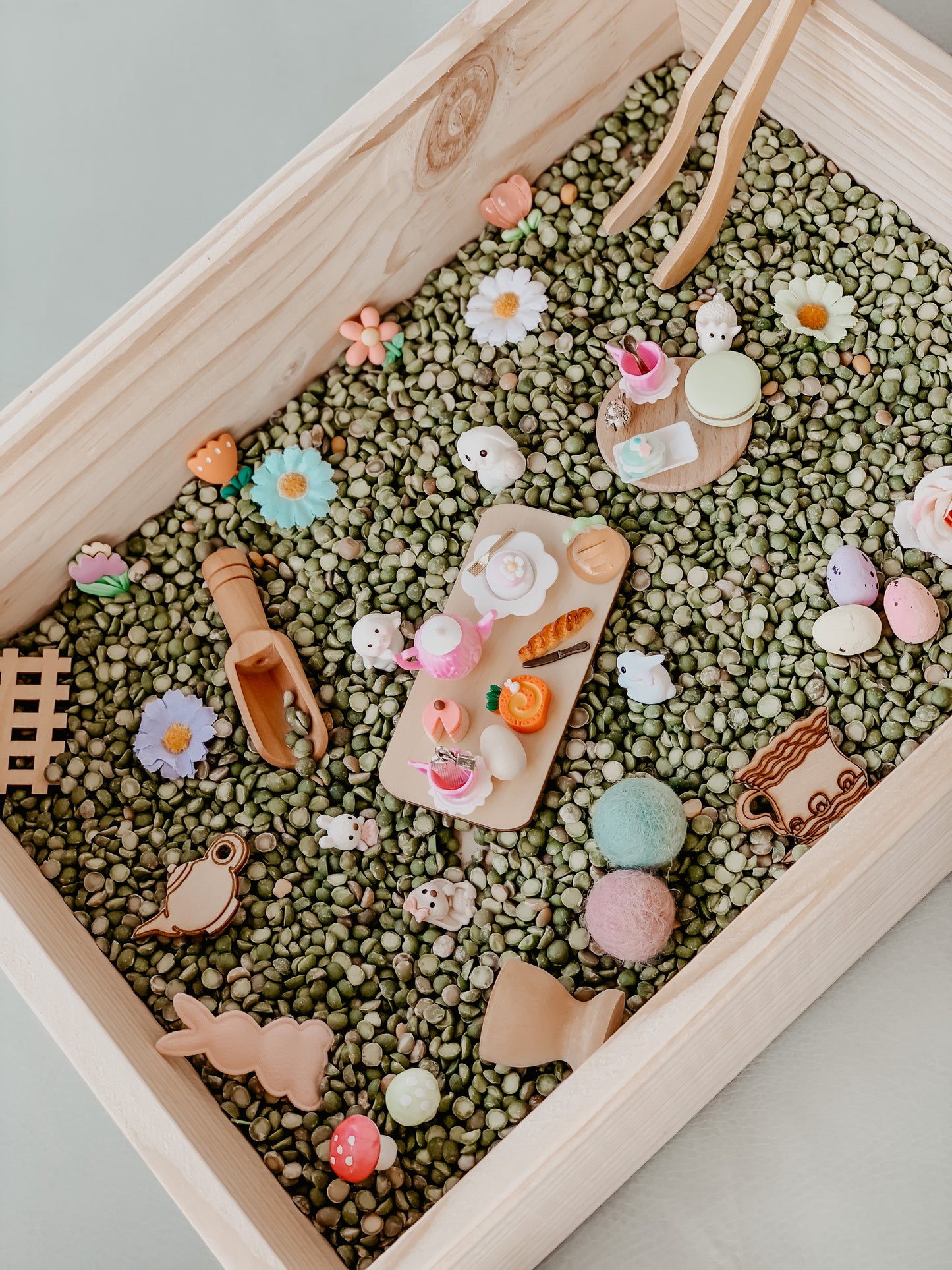 Easter Collection: A little bunny tea party sensory kit