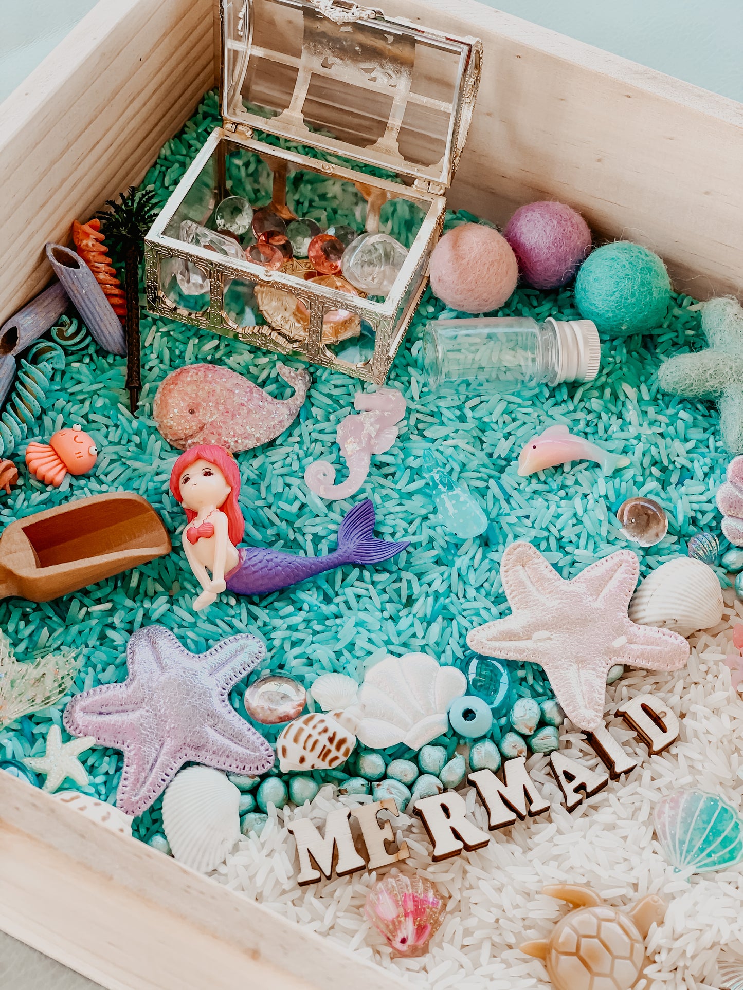 Mermaid Lagoon sensory kit