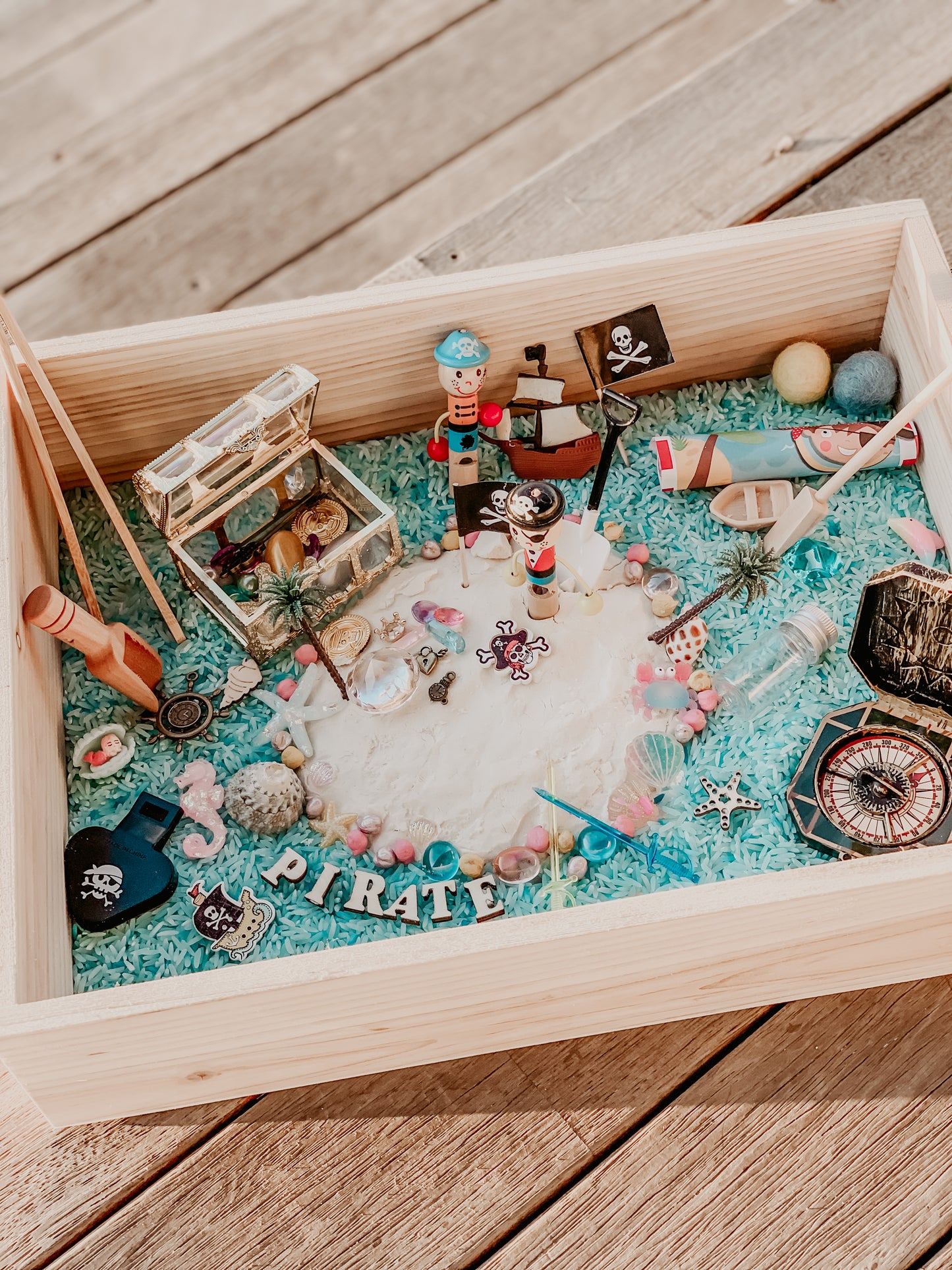 Pirate Island sensory kit