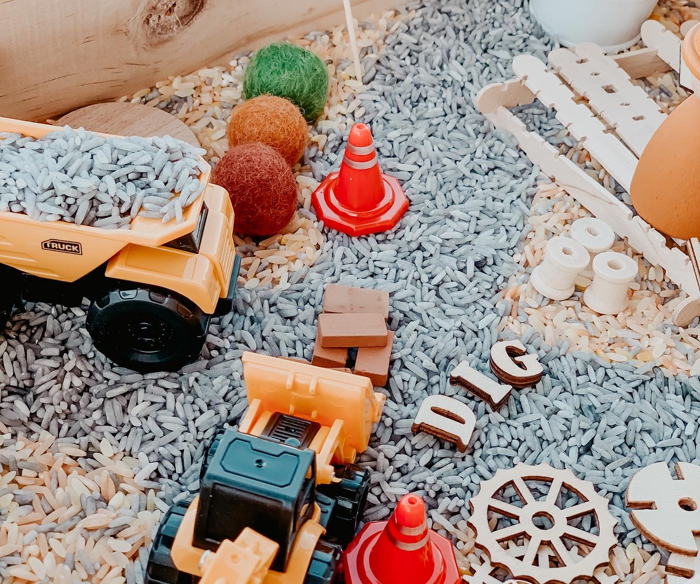 Little Builder: Construction sensory kit