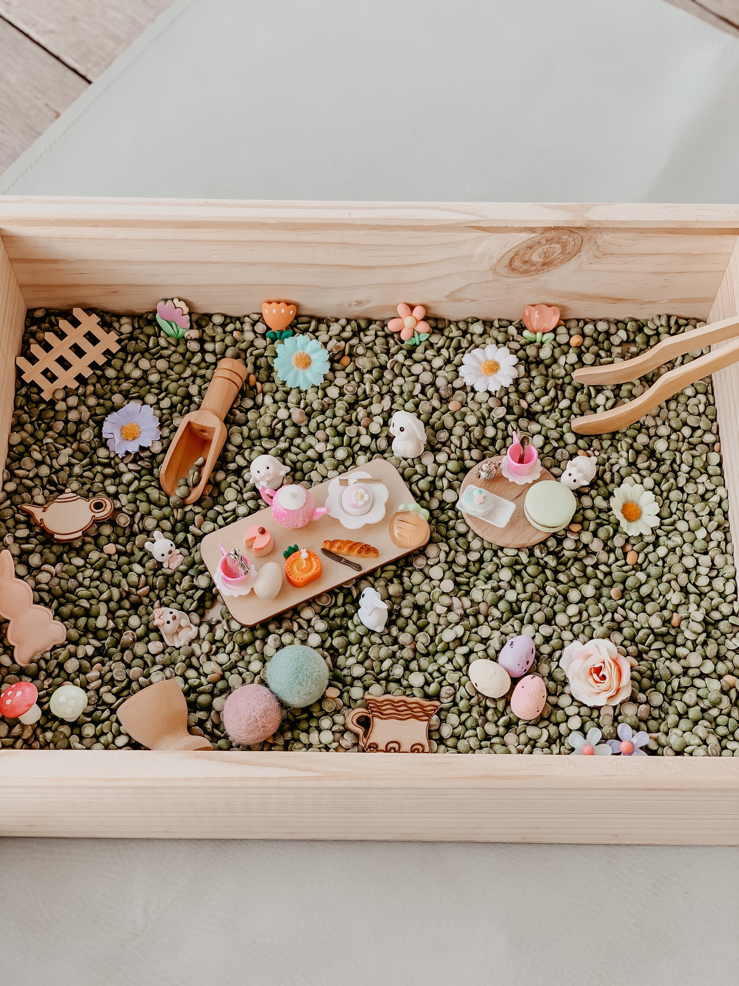 Easter Collection: A little bunny tea party sensory kit