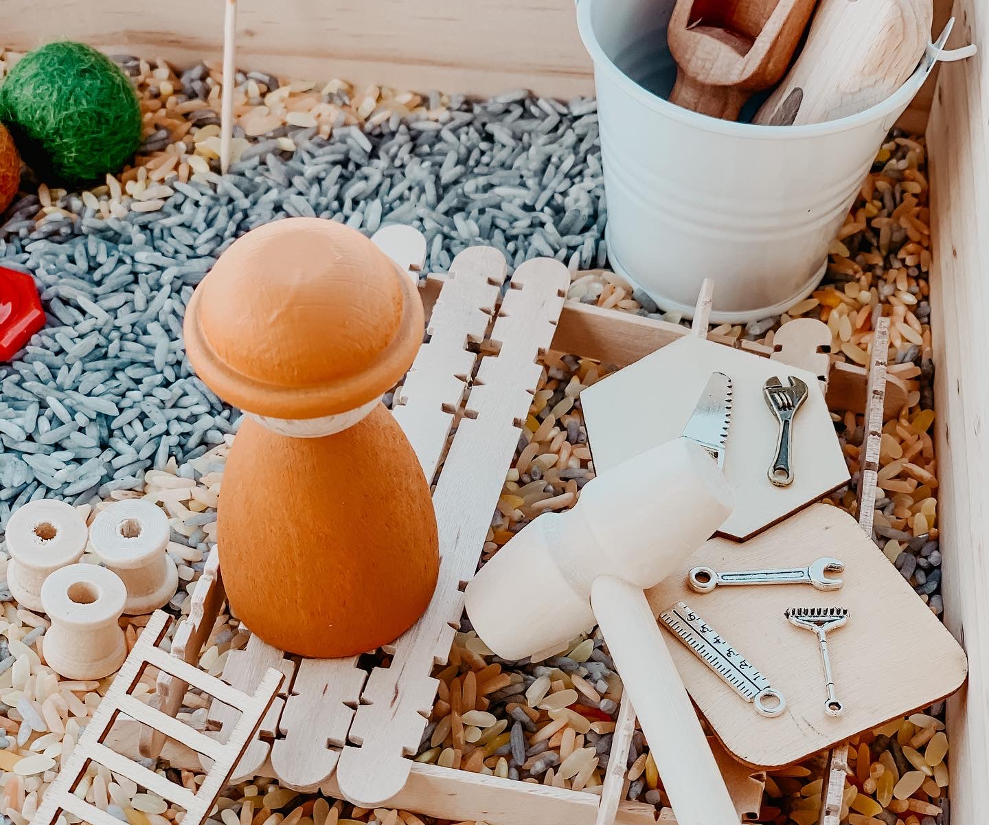 Little Builder: Construction sensory kit