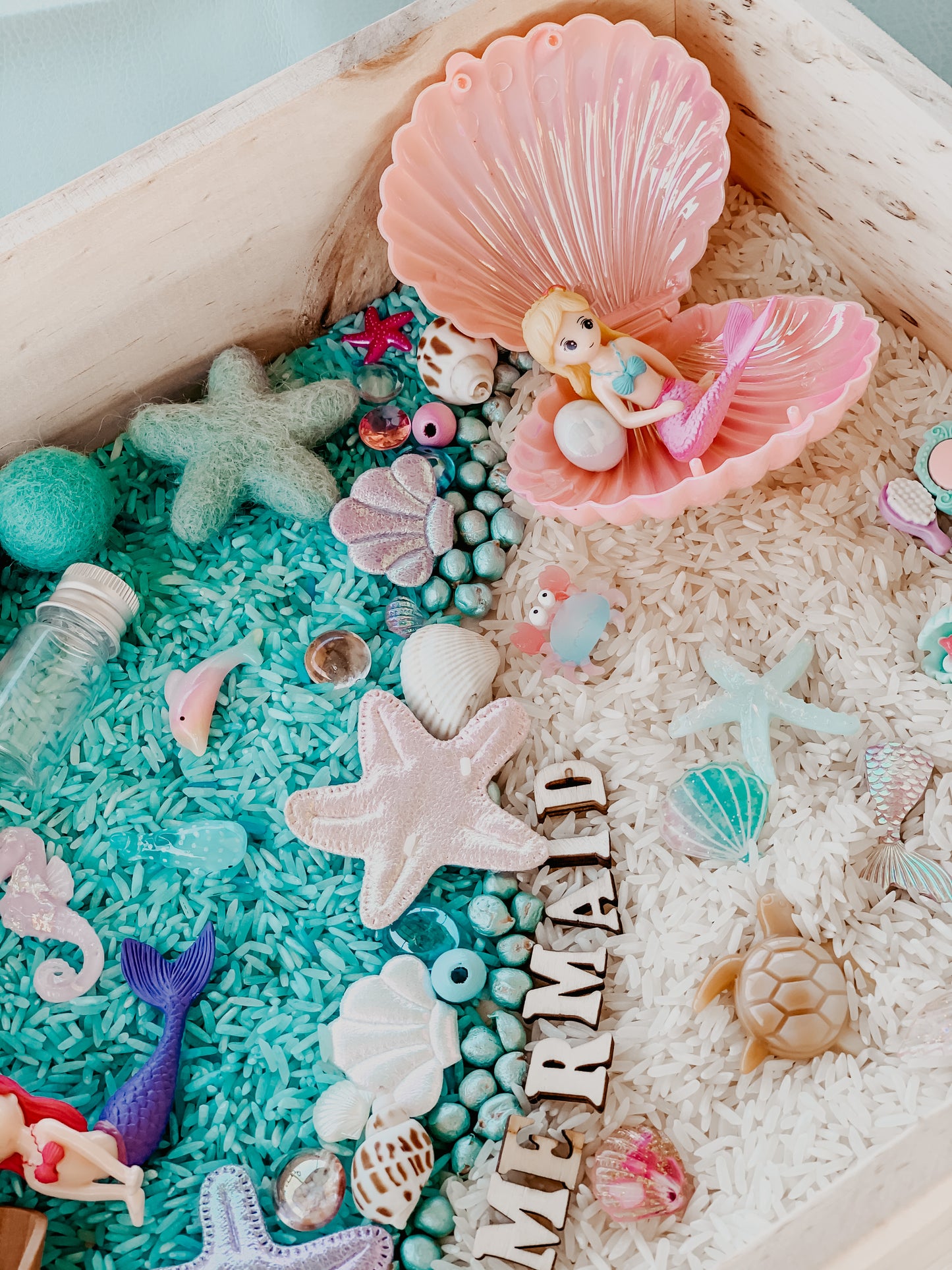 Mermaid Lagoon sensory kit