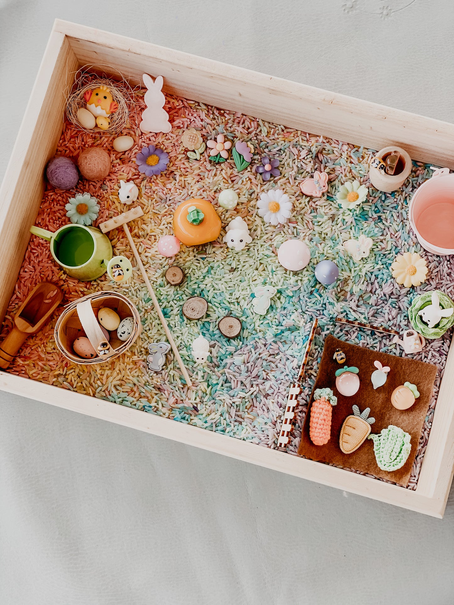 Easter Collection: Little easter garden sensory kit