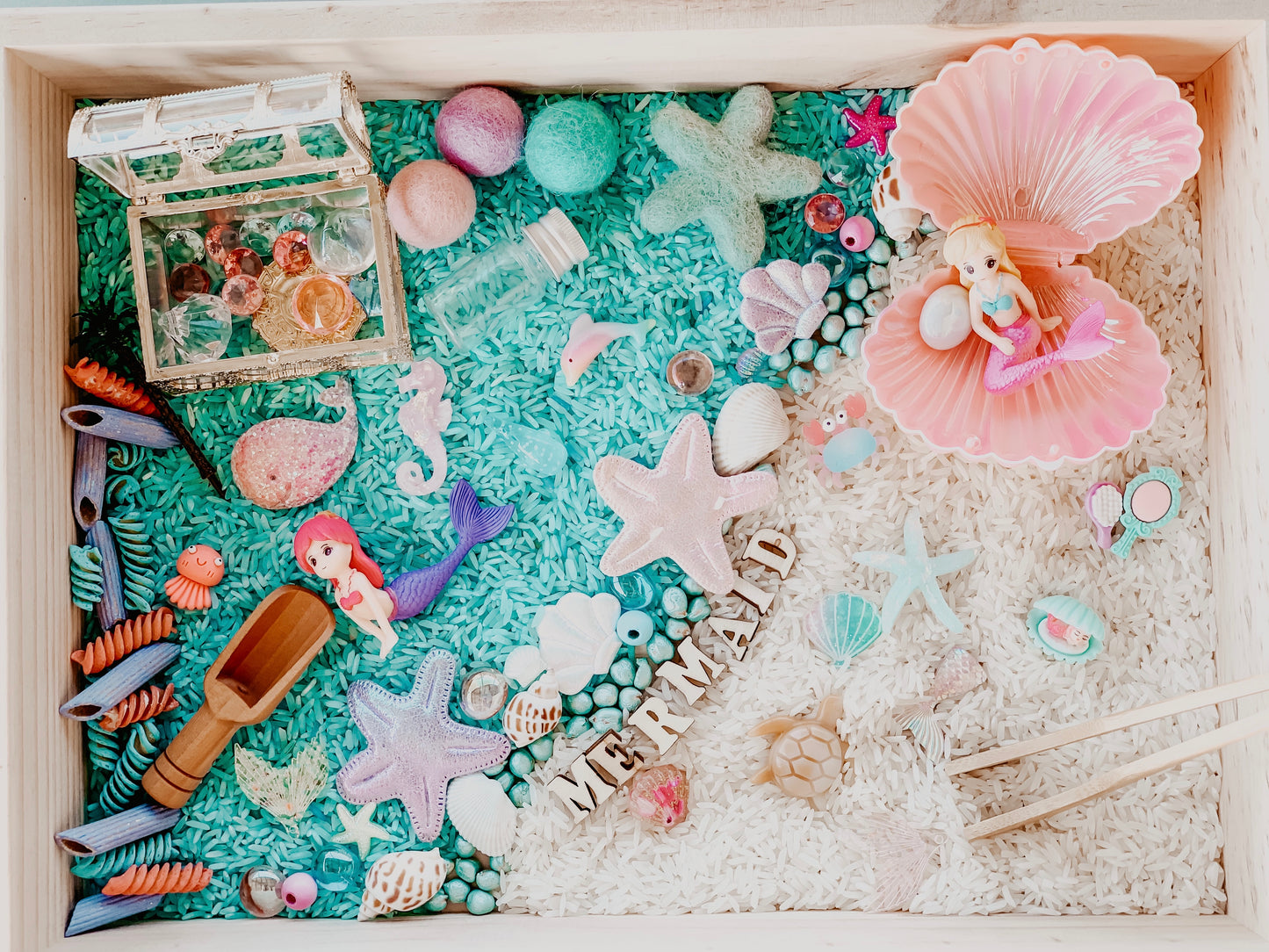 Mermaid Lagoon sensory kit